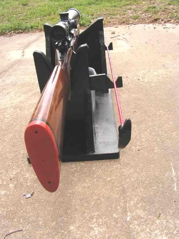 rifle cleaning/work cradle